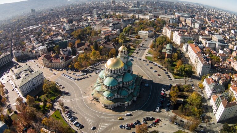 Cathedral Saint Alexandar Nevski in Sofia, Bulgaria.